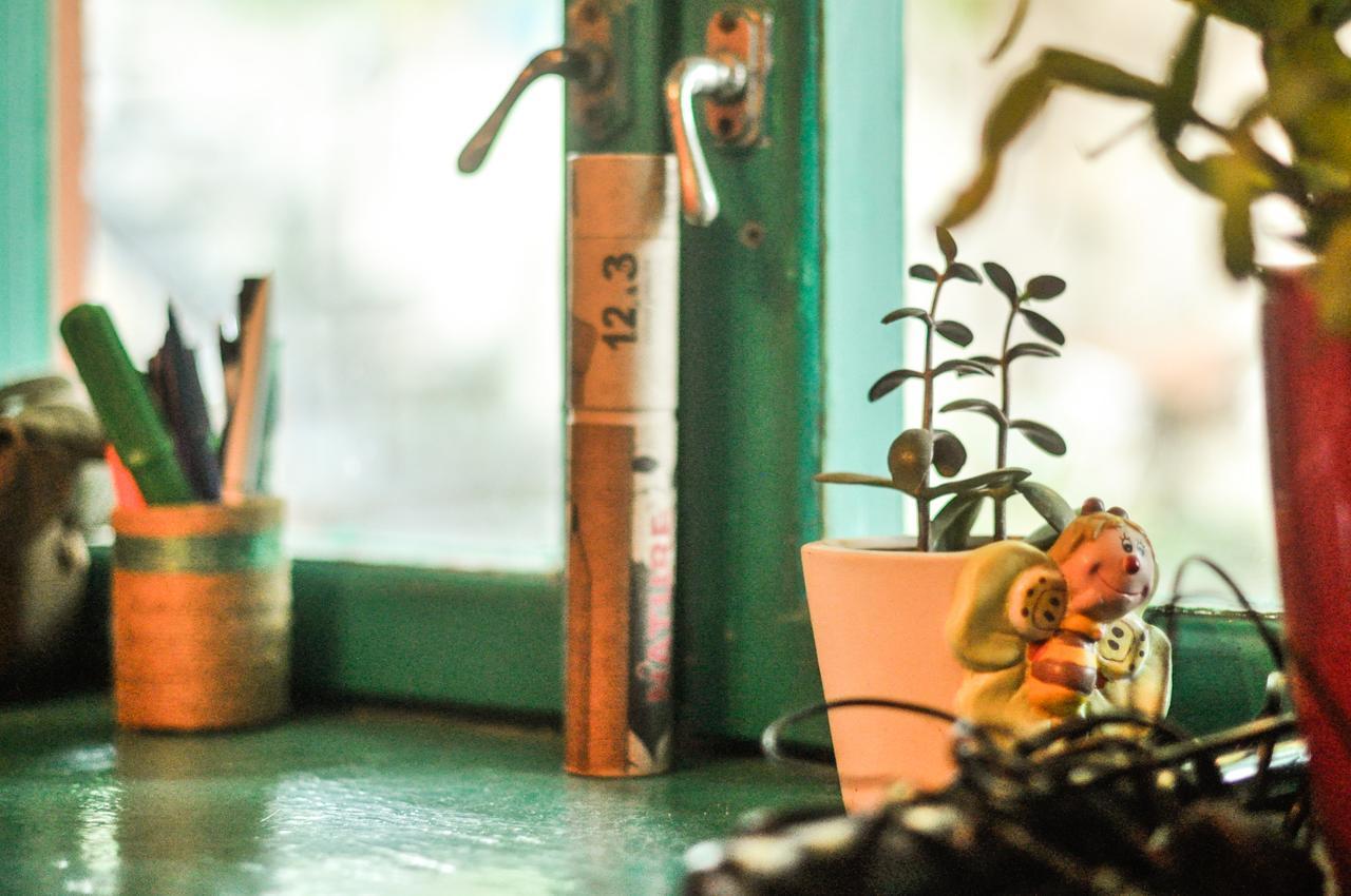 Funky Mamaliga Hostel คีชีเนา ภายนอก รูปภาพ